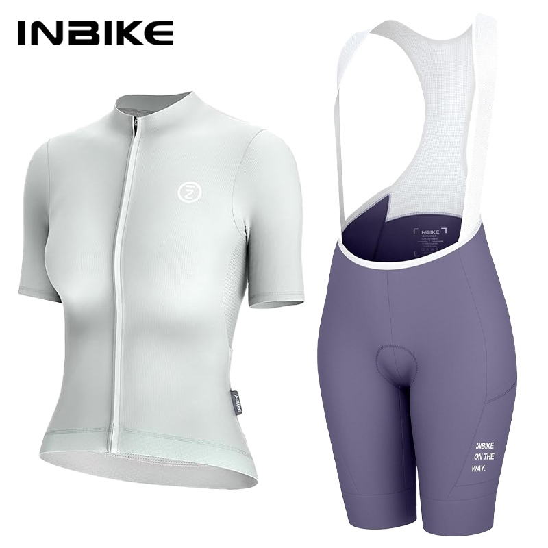 Cycling Gear Outfit - Set da Ciclismo INBIKE per Donne,