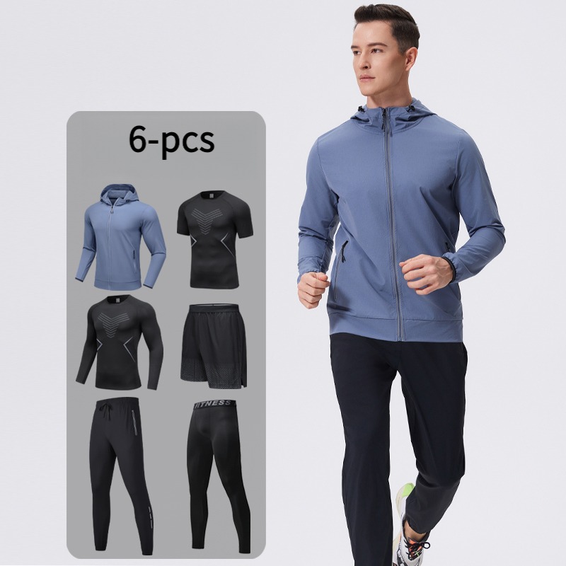Cycling Gear Men - Set di abbigliamento sportivo da uomo