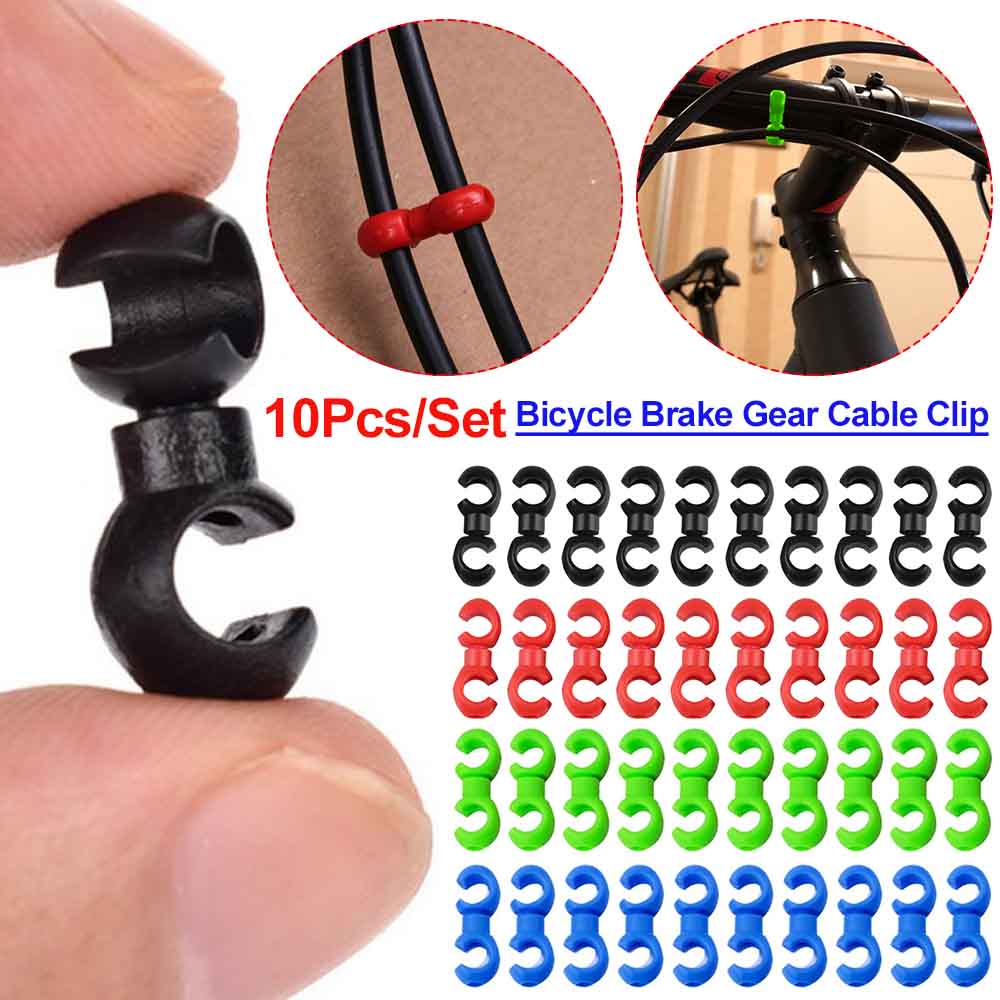 Cycling Gear Guide - Clip per cavi freno MTB girevoli