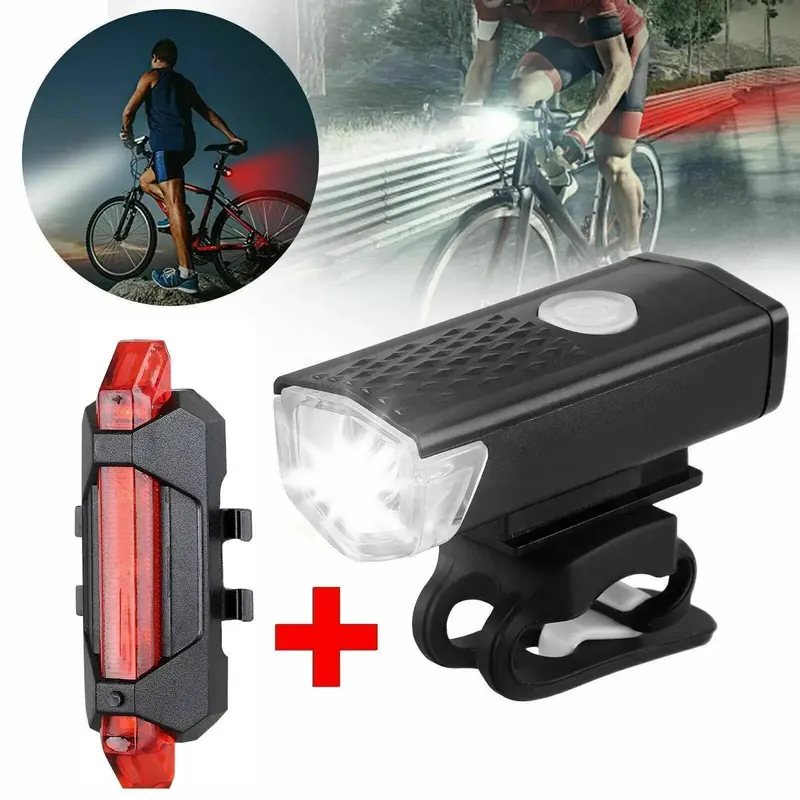 Cycling Gear Charging Station - Luci Anteriori per Bici MTB, LED