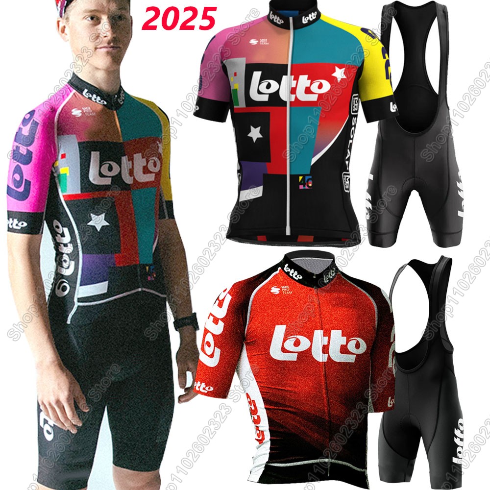Cycling Gear Outfit - Maglia da ciclismo Lotto team 2025
