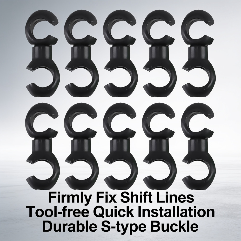 Cycling Gear Guide - 10 Pezzi Clip per Cavi Cambio