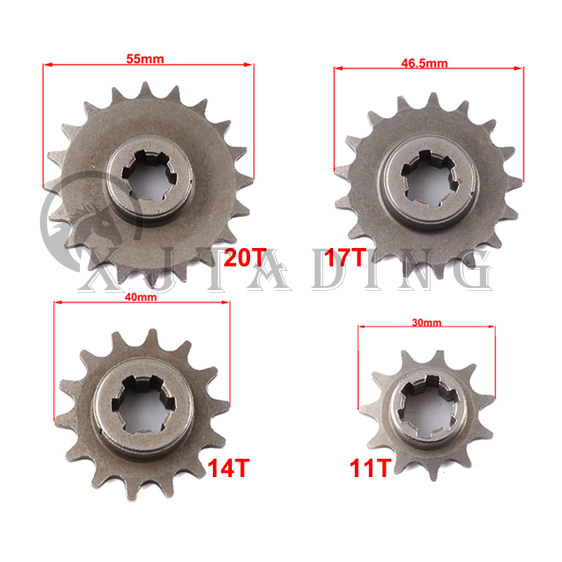 Cycling Gear Box - Moto Scatola Ingranaggi Anteriore Pignone T8F