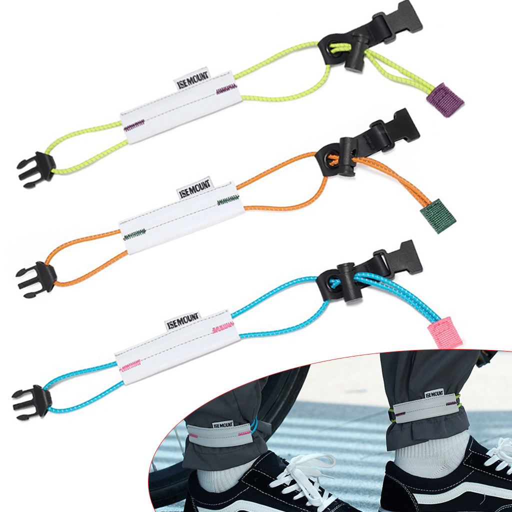 Cycling Gear Usa - Cinturino Riflettente per Pantaloni da Ciclismo,