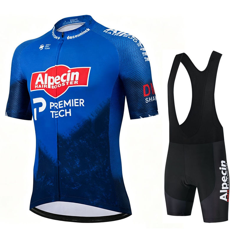 Cycling Gear Outfit - Maglia da ciclismo Alpecin Pro imposta