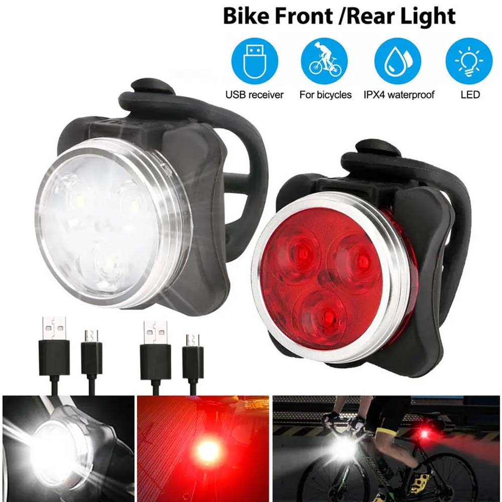 Cycling Gear Charging Station - Faro per bicicletta Fanale posteriore Luci