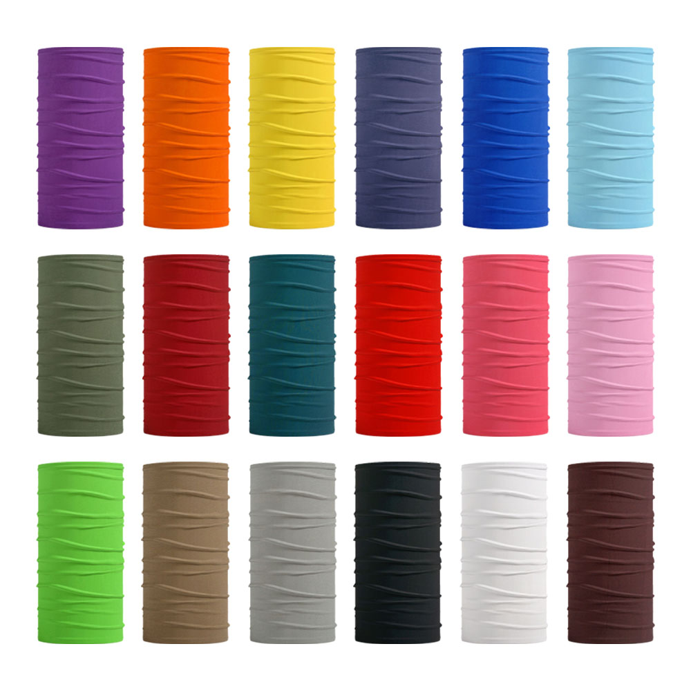 Cycling Gear Usa - Bandane tinta unita senza cuciture uomo