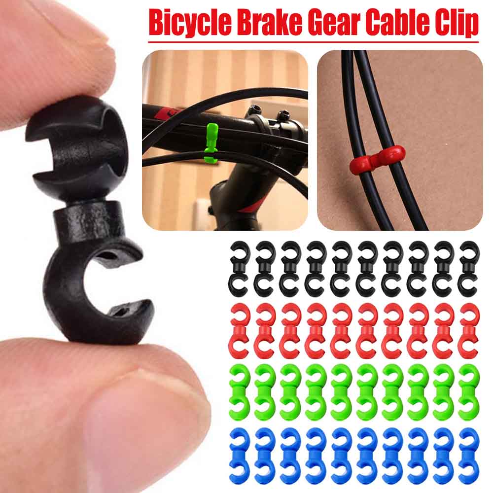 Cycling Gear Guide - Clip per cavi cambio bici con