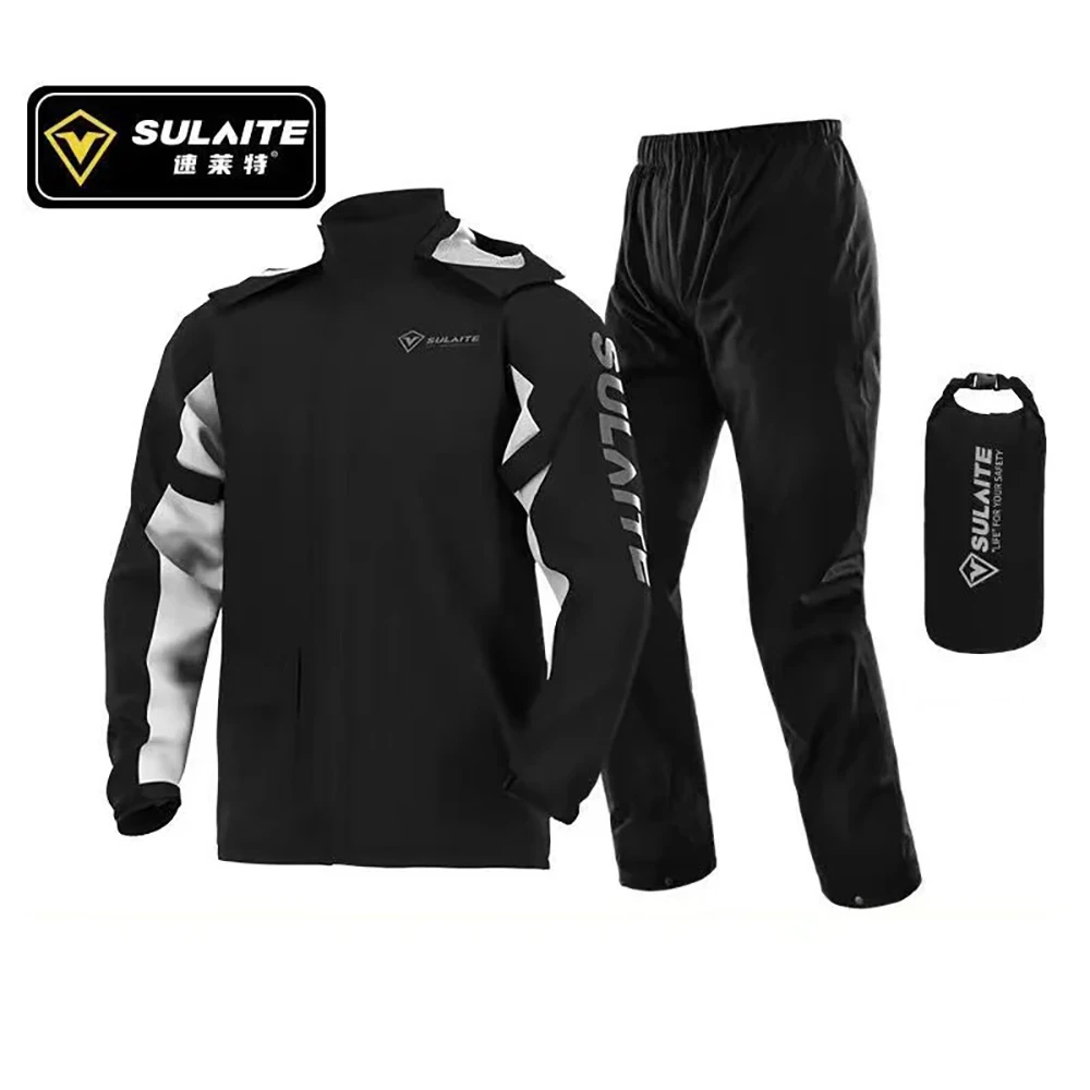 Cycling Gear Men - Impermeabile da moto Uomo Donna Tuta