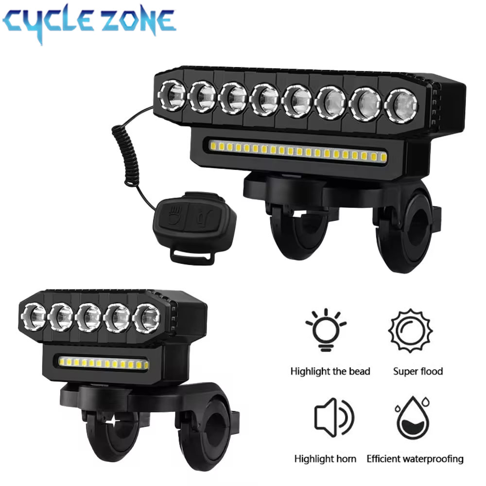 Cycling Gear Charging Station - Luce anteriore per bicicletta a 5/8