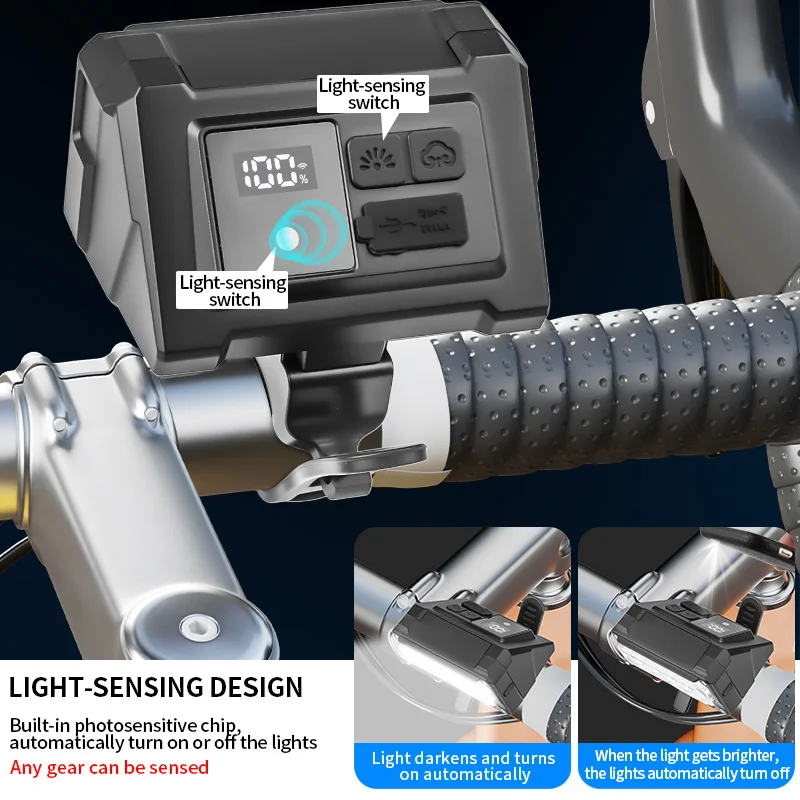Luce per bici 15LED Faro per b - Cycling Gear Charging Station recensione e prezzo