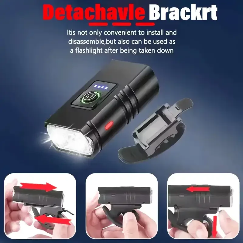 Set Luci per Bicicletta Anteri - Cycling Gear Charging Station recensione e prezzo