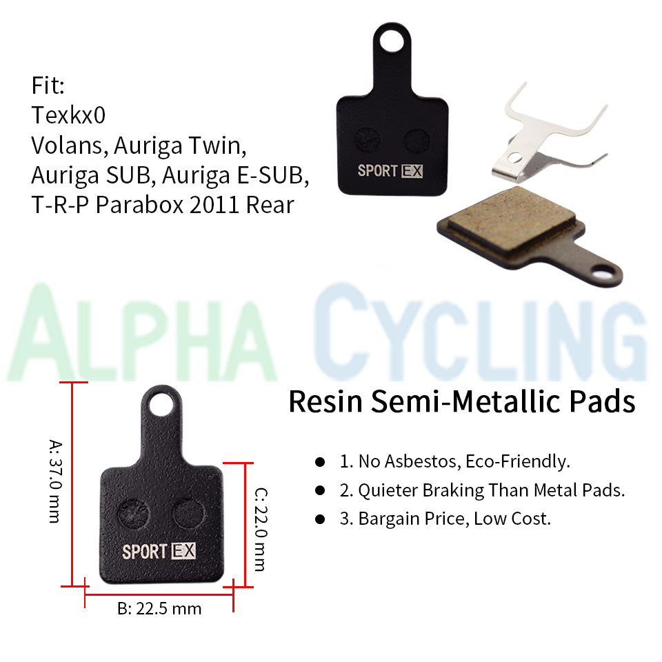 4 paia, S20.11 pastiglie freno - Ykyw Cycling Gear recensione e prezzo